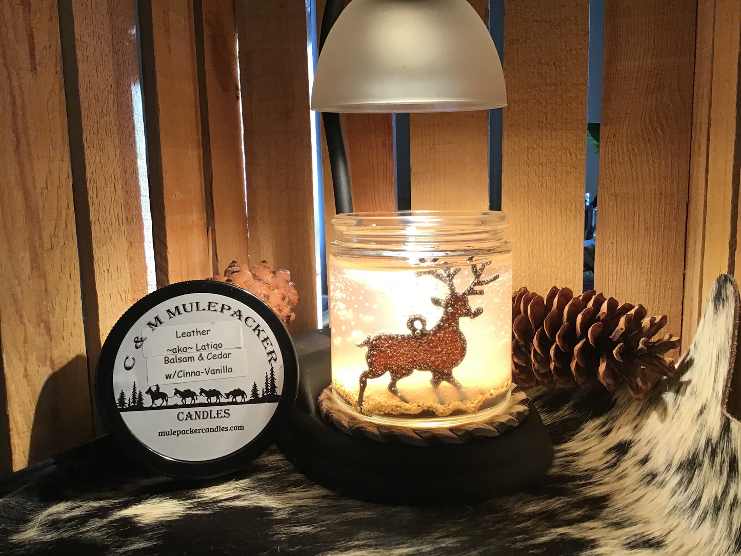 Leather, Balsam & Cedar, with Cinna-Vanilla