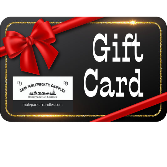 C&M Mulepacker Candles e-Gift Card