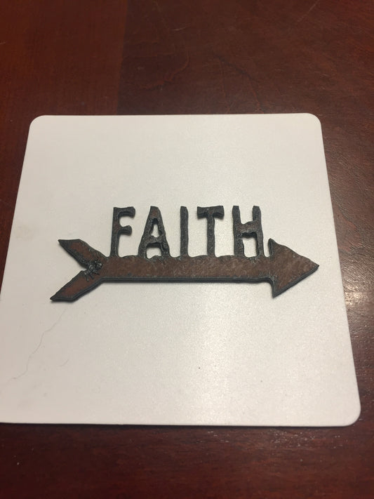 Faith with Arrow-8oz