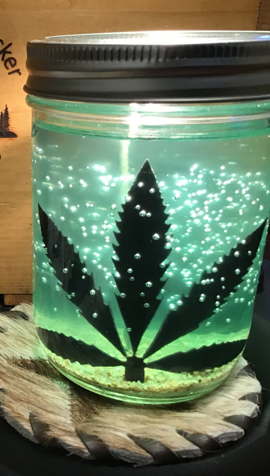 Marijuana Leaf-16oz