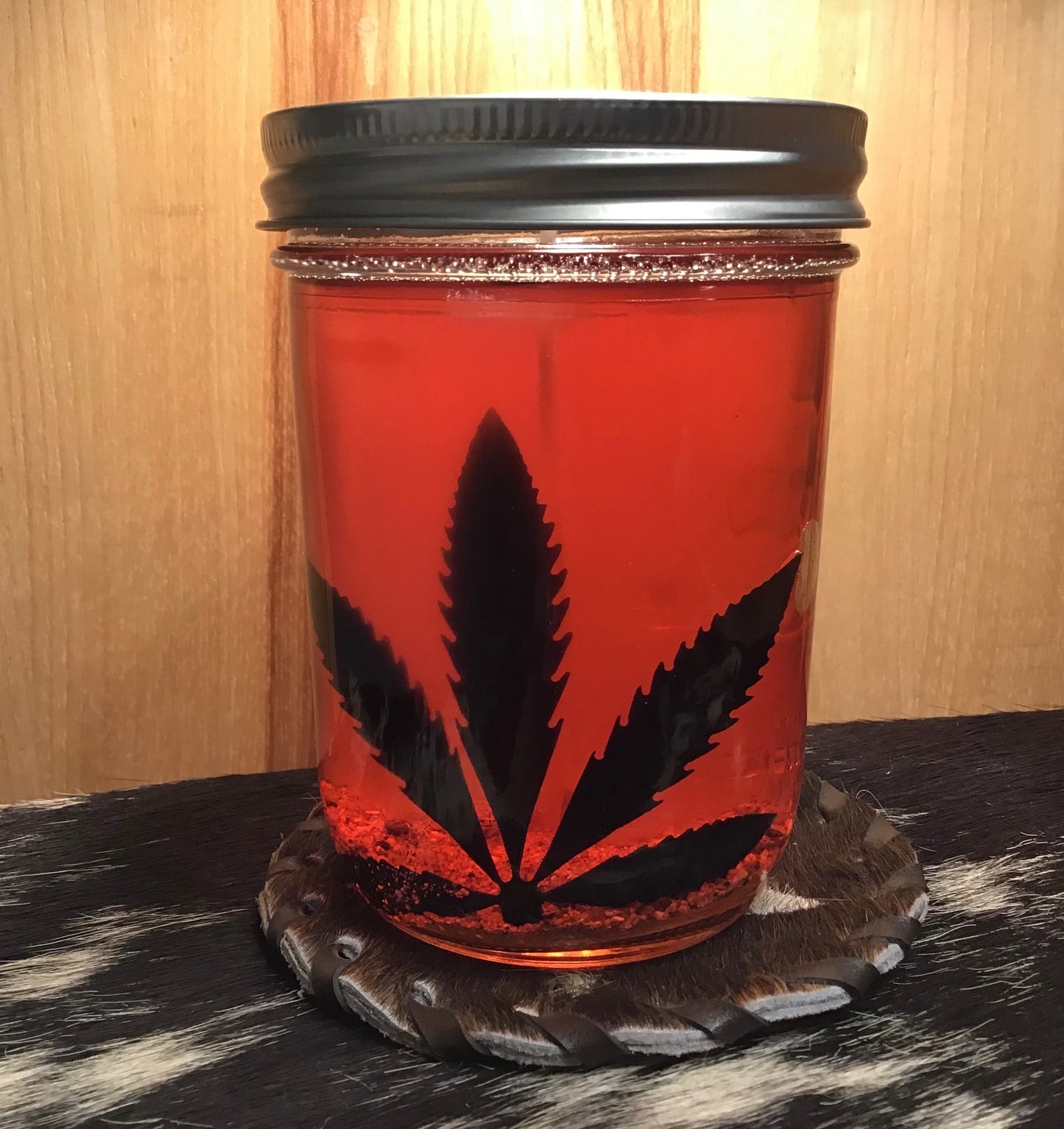 Marijuana Leaf-16oz