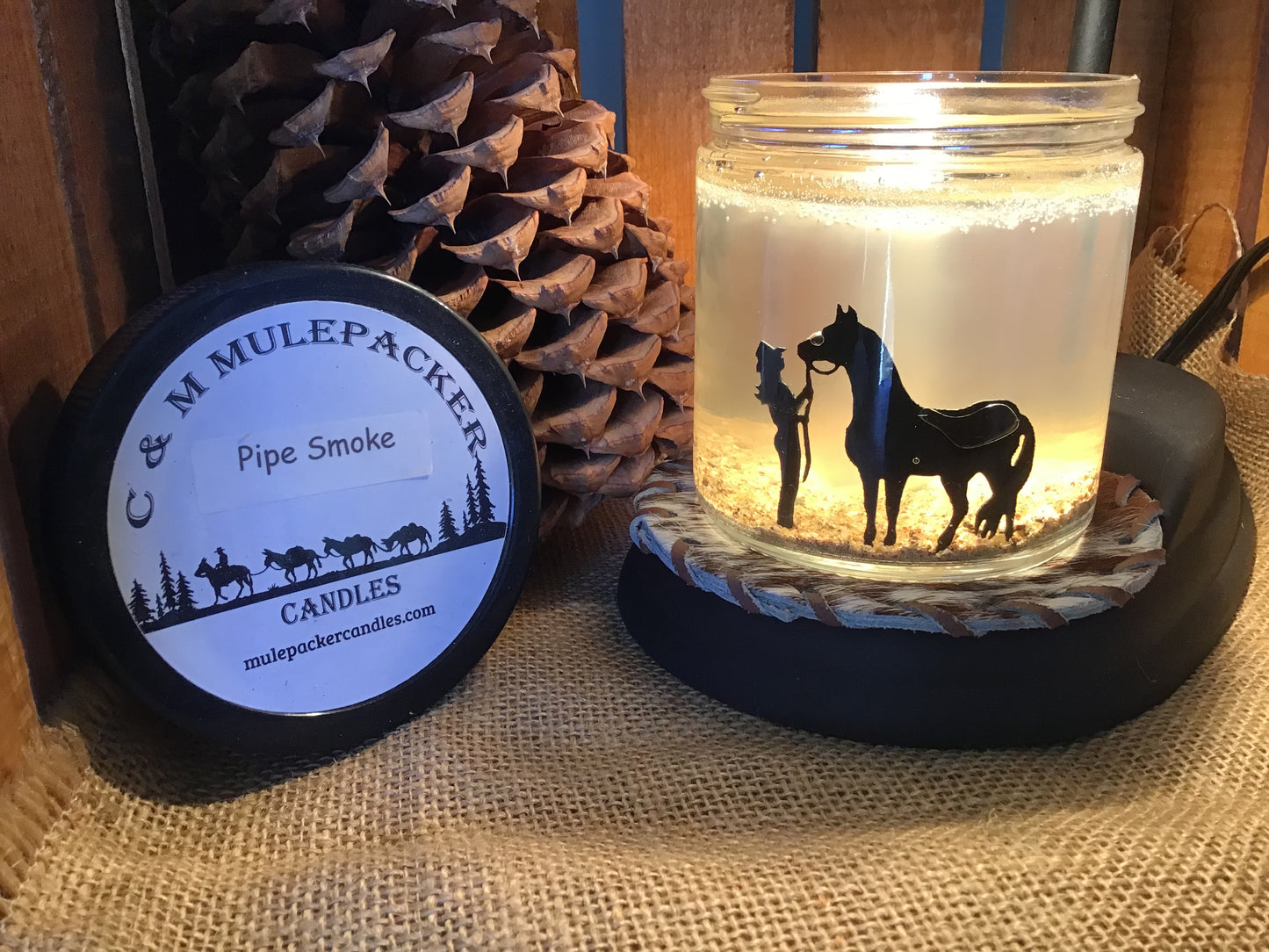 Pipe Smoke:  Cowgirl & Horse